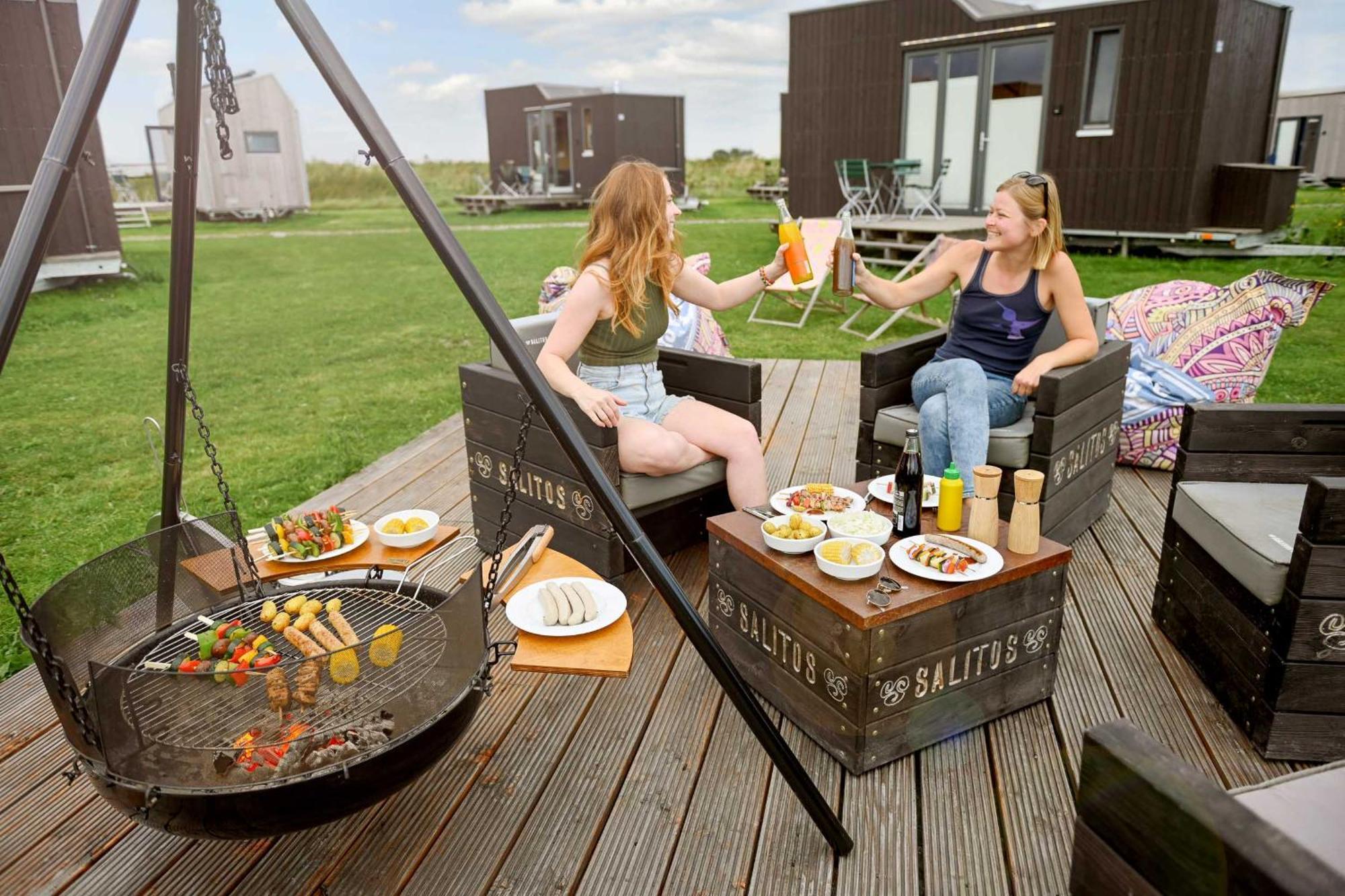 Tiny House Nature 8 Innenlage - Green Tiny Village Harlesiel Carolinensiel Exterior foto